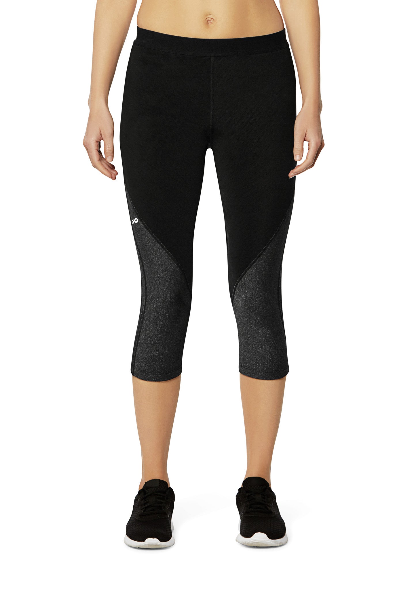 Pro Resistance Capris for Women - Athletic Grey
