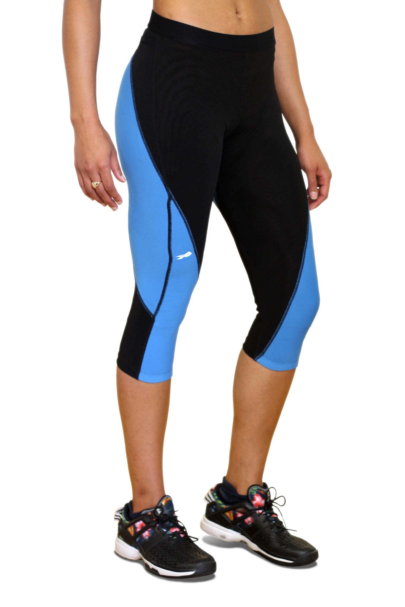 Pro Resistance Capris for Women - Olympic Blue