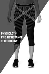 Pro Resistance Capris for Women - Olympic Blue