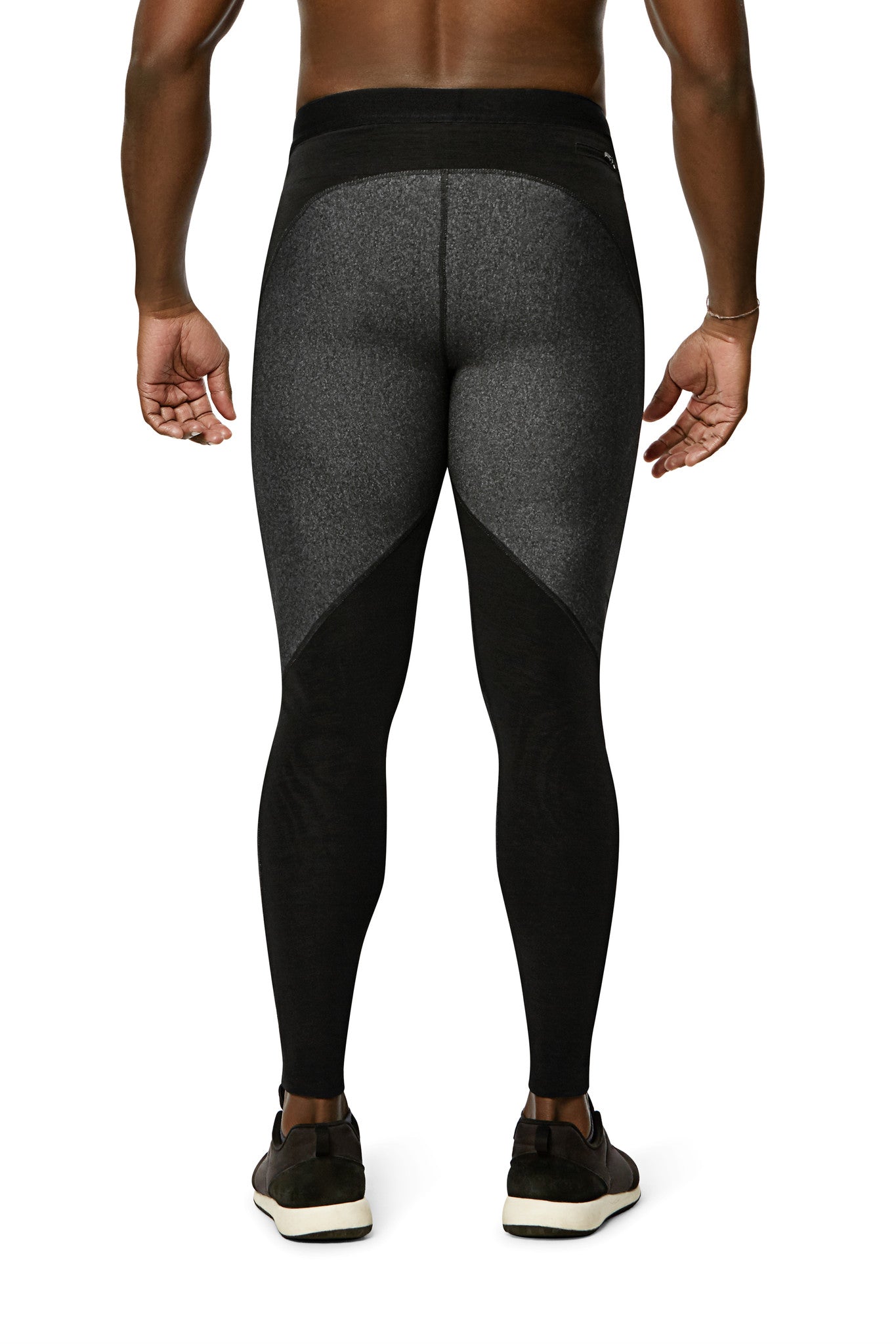 Men's Long Weighted Compression Workout Tights | KILOGEAR