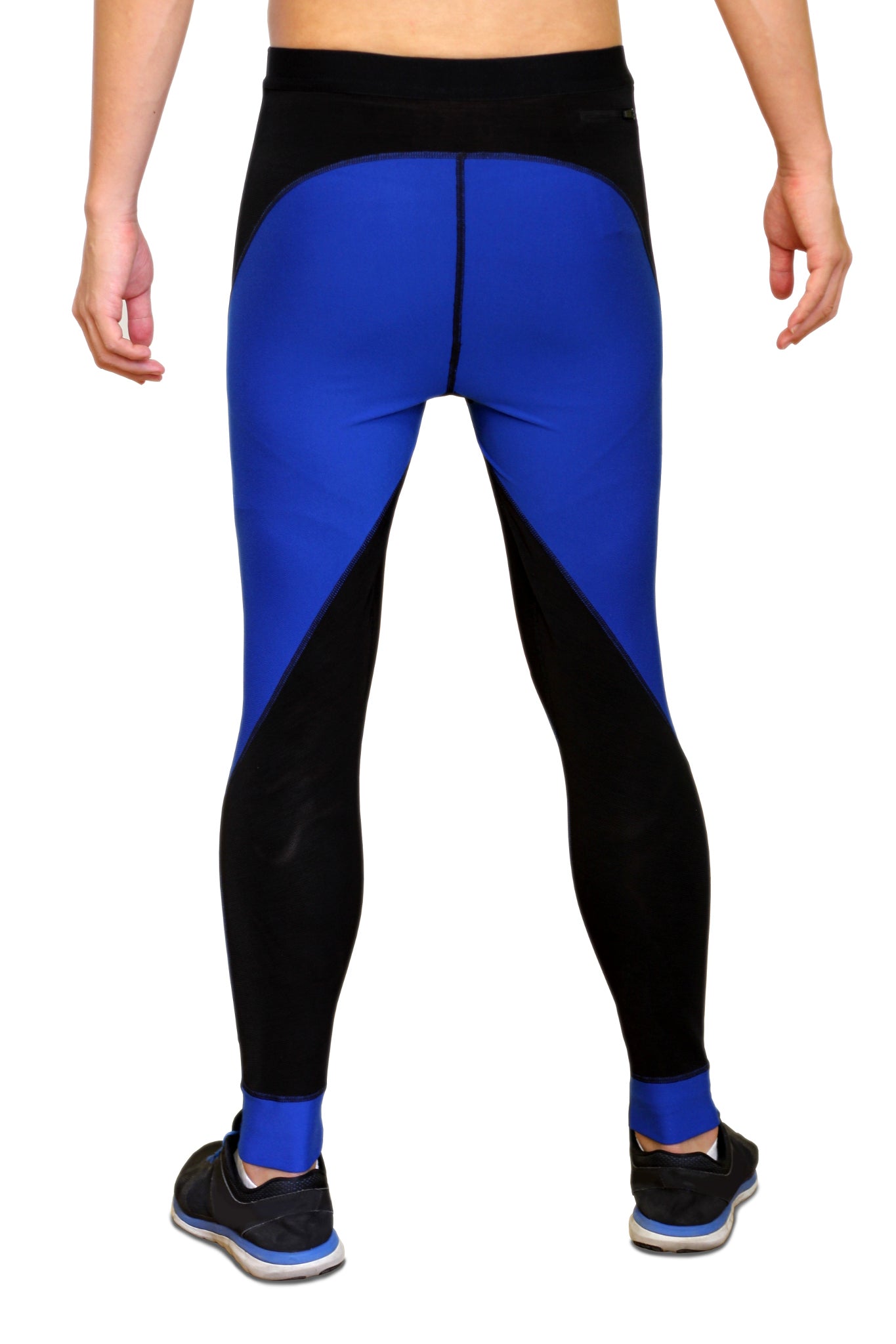 NoPain men's compression tights, blue