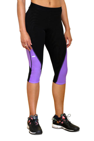 Physiclo Pro Resistance Women's Full-Length Compression Workout Leggings  with Built-in Resistance Band Technology, Electric Purple : :  Sporting Goods