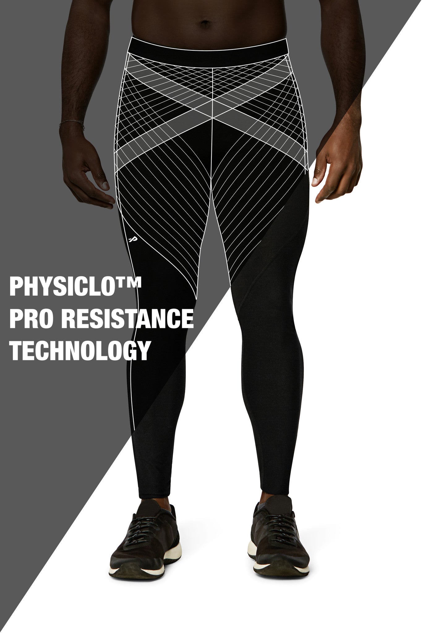 Pro Resistance Tights for Men - Black – Physiclo